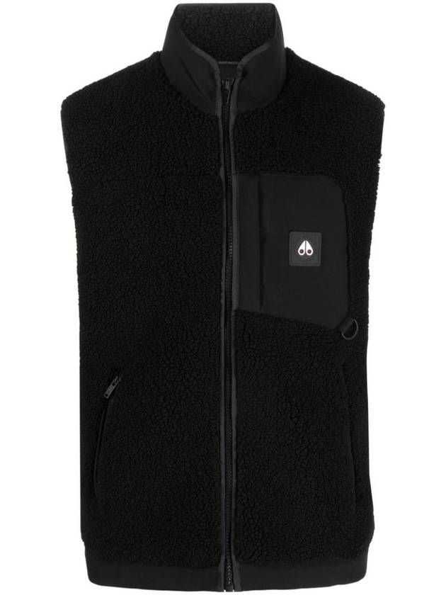 Saglek Fleece Vest Black - MOOSE KNUCKLES - BALAAN 1