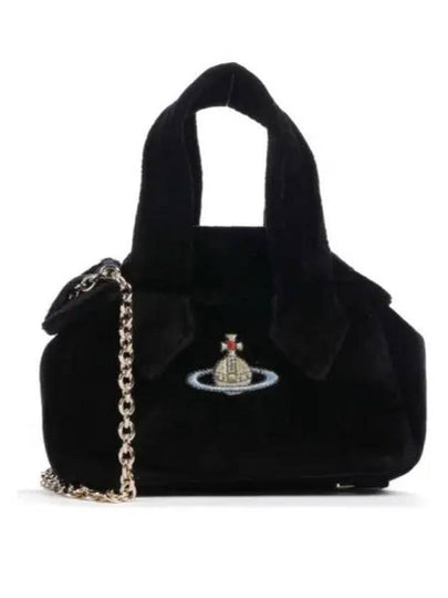 Archive Mini Yasmine Tote Bag Black - VIVIENNE WESTWOOD - BALAAN 2