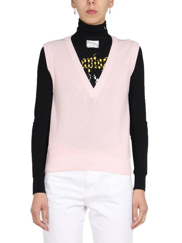 KNITTED VEST - RAF SIMONS - BALAAN 1