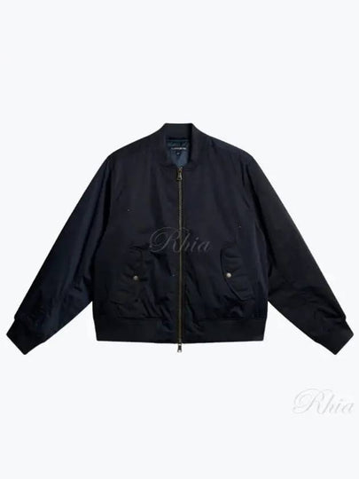 Bradfield Twill Nylon Zip-Up Jacket Navy - J.LINDEBERG - BALAAN 2