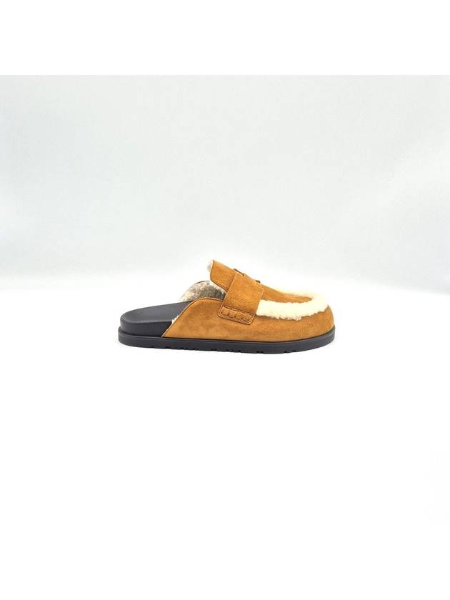 Go Suede Goatskin Bloafers Naturel Ecru - HERMES - BALAAN 4