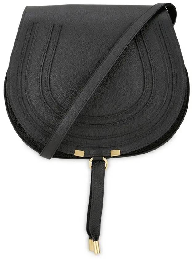 Marcie Medium Shoulder Bag Black - CHLOE - BALAAN 2