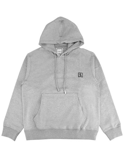 Back logo cotton hood gray - WOOYOUNGMI - BALAAN 2