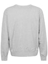 Mobily Big Logo Sweatshirt Grey - ISABEL MARANT - BALAAN 4