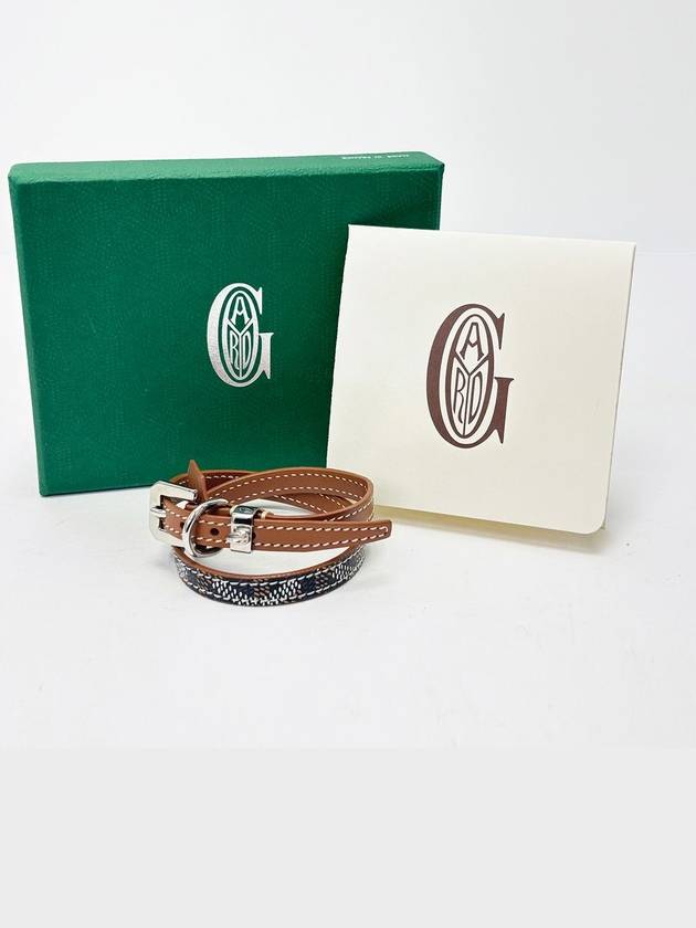 Brown Edmond Strap Bracelet 4VGOA34406 - GOYARD - BALAAN 3