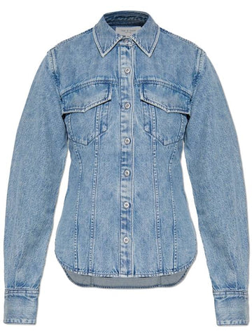 Rag & Bone  Denim Shirt Annie, Women's, Blue - RAG & BONE - BALAAN 1