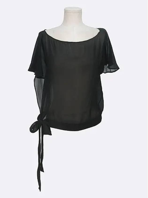 Smith Market Armani Black Blouse Women s Clothing - GIORGIO ARMANI - BALAAN 1