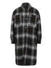 T99 flannel men s coat 22AMA1273 - ISABEL MARANT - BALAAN 1