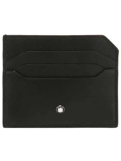 Soft 6CC Leather Card Wallet Black - MONTBLANC - BALAAN 2