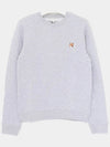 Fox Head Patch Regular Sweatshirt Grey - MAISON KITSUNE - BALAAN 3