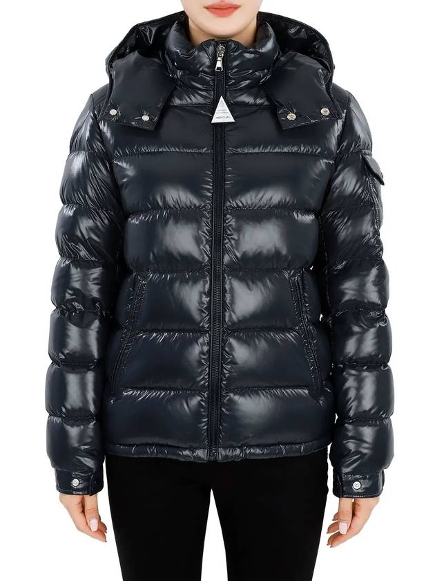 Kids NEW MAYA down padded jacket navy 1A12520 68950 742 12 14A adult wearable - MONCLER - BALAAN 3