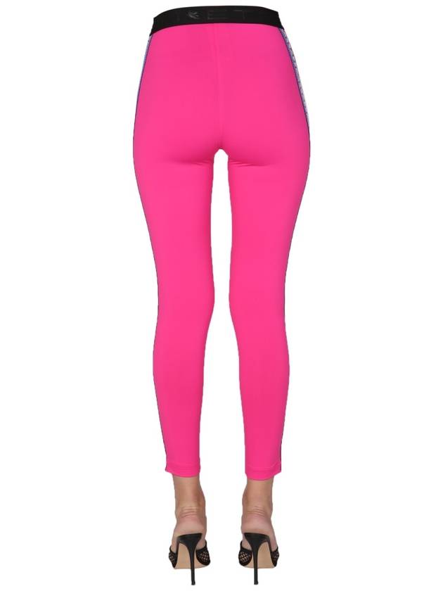 Women's Pattern Leggings Fuchsia - ETRO - BALAAN 5