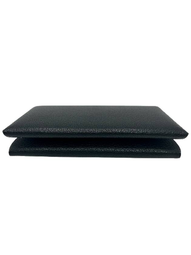 Calvi Duo Compact Card Wallet Noir - HERMES - BALAAN 4