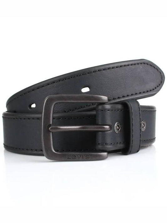 BL15 black singlesided belt - LEVI'S - BALAAN 1