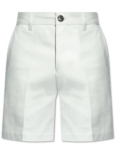 De Coeur Motif Chino Shorts Chalk - AMI - BALAAN 1