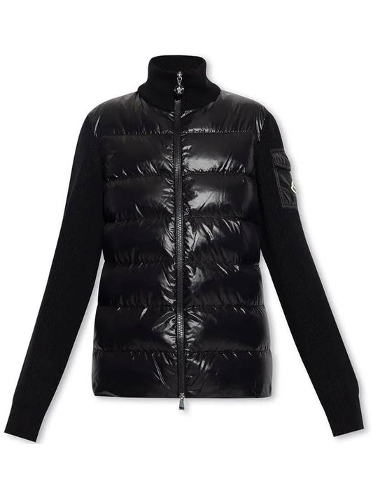 Women s Logo Mix Knit Padding 9B000 20 M1131 999 - MONCLER - BALAAN 1