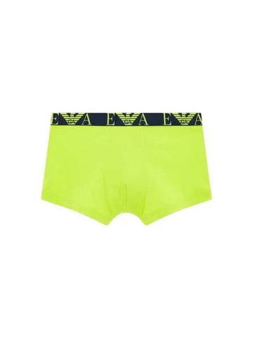 UNDERWEAR Men s Eagle Logo Banding Easy Drawn Neon Green 270422 - EMPORIO ARMANI - BALAAN 1