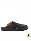 Leather Mules Slippers Black - BUTTERO - BALAAN 2