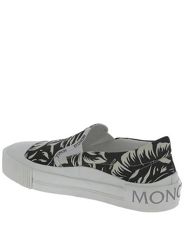 Glissiere floral print slip-ons white - MONCLER - BALAAN 3