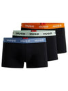 Men's Logo Waist Band Briefs 3 Pack Black - HUGO BOSS - BALAAN 2