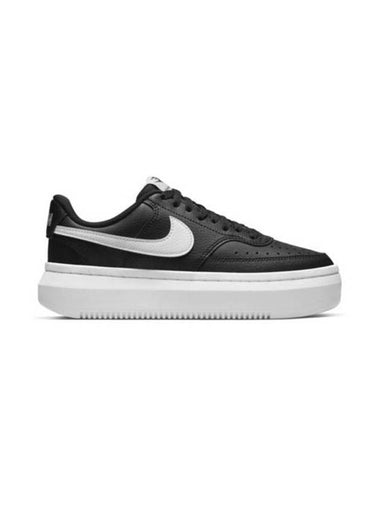 Women's Court Vision Alta Low Top Sneakers Black - NIKE - BALAAN 1