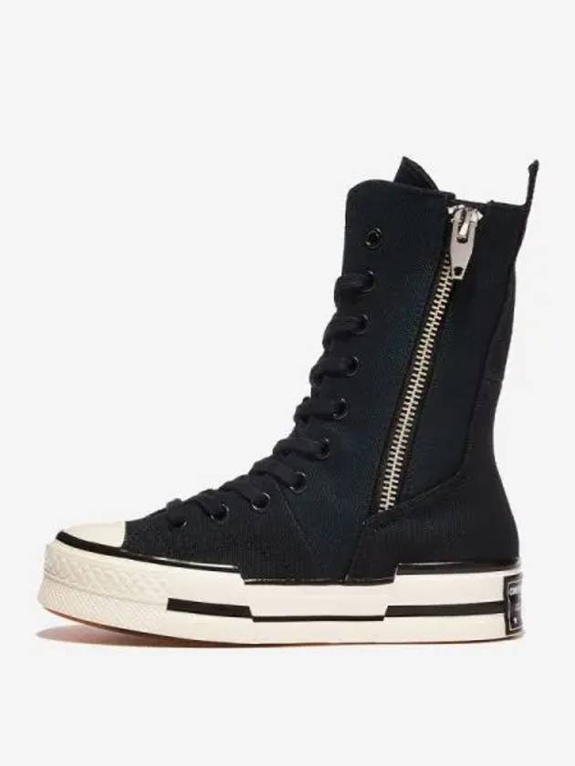 Chuck 70 Plus High Black BLACKwhiteEGRET - CONVERSE - BALAAN 1