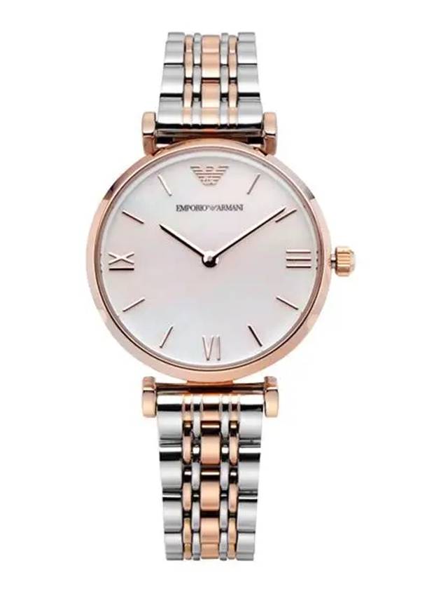 Retro Metal Watch Silver - EMPORIO ARMANI - BALAAN 2