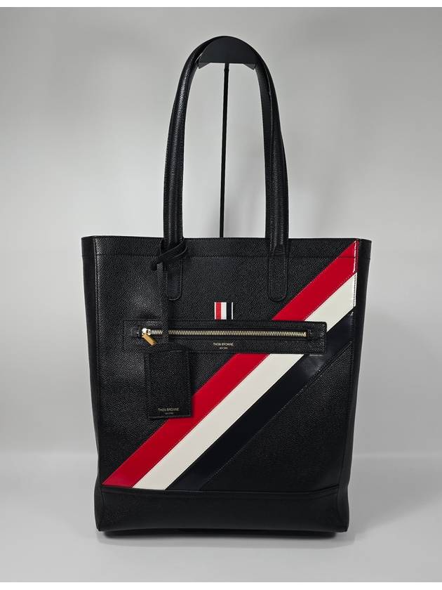 Signature triple stripe tote bag - THOM BROWNE - BALAAN 1