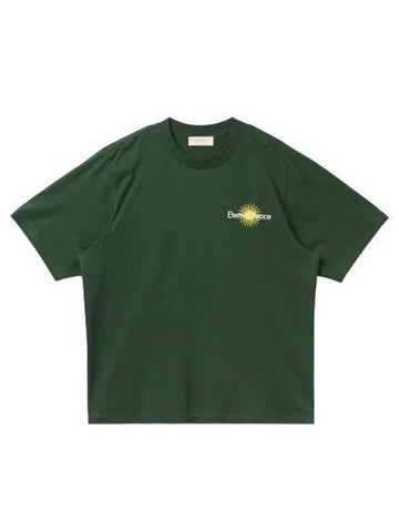 Slogan Print Short Sleeve T Shirt Forest Tee - MUSEUM OF PEACE & QUIET - BALAAN 1