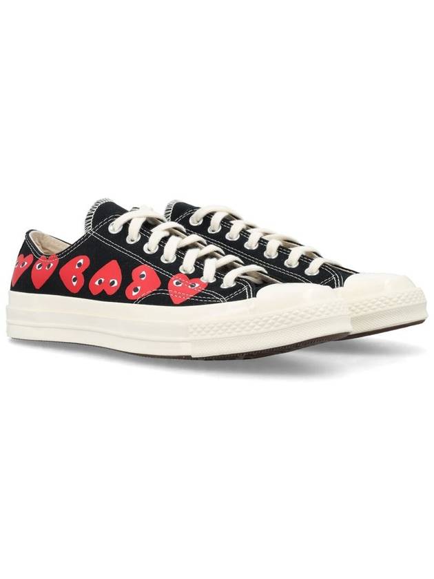 Comme Des Garçons Play X Converse Multi Heart Low Top - COMME DES GARCONS PLAY - BALAAN 2