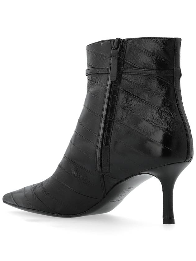 Tory Burch Leather Ankle Boots, Women's, Black - TORY BURCH - BALAAN 5