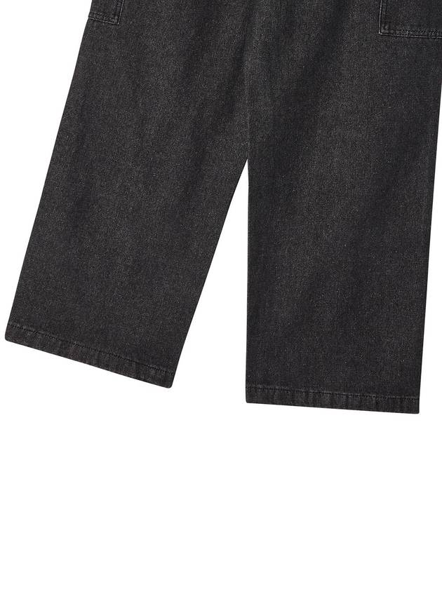 Carpenter obi banding denim black - THE GREEN LAB - BALAAN 6