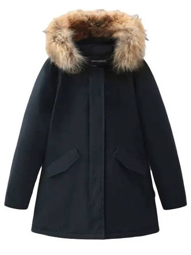 CFWWOU0538FRUT0001 BLK Arctic Raccoon Parka - WOOLRICH - BALAAN 1