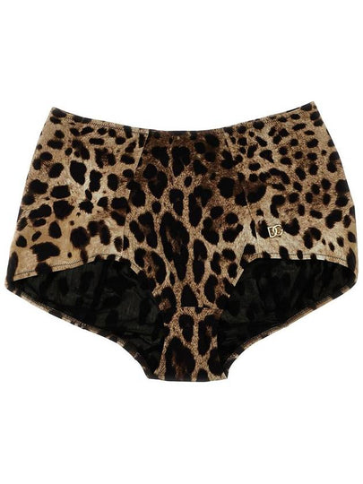 Leopard Print High Waist Bikini Briefs O2A16JONO11 - DOLCE&GABBANA - BALAAN 2