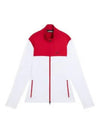 Banks mid layer zip-up jacket cherry white - J.LINDEBERG - BALAAN 2