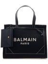 Logo Print Tote Bag Black - BALMAIN - BALAAN 2