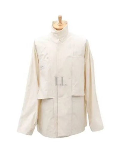 Boxy SB Workwear Jacket Pale Ecru - LEMAIRE - BALAAN 2