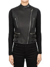 Women s Biker Leather Vest - CELINE - BALAAN 2