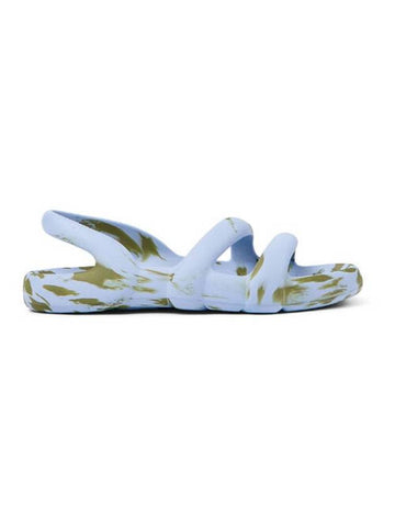 Kobarah Flat Sandals Green Blue - CAMPER - BALAAN 1