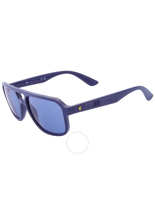 Ray Ban Scuderia Ferrari Blue Navigator Unisex Sunglasses RB4414M F68880 58 - RAY-BAN - BALAAN 3