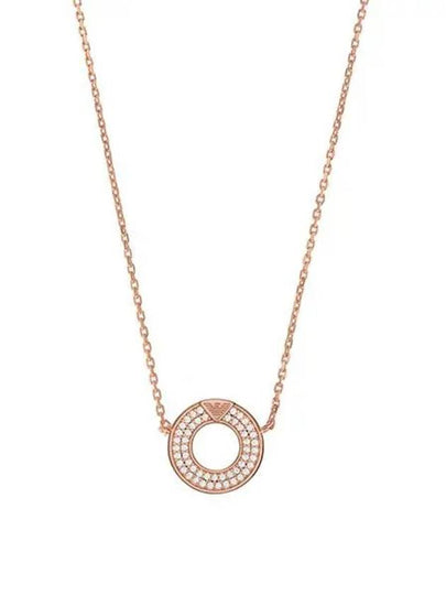 Pendant Necklace Rose Gold - EMPORIO ARMANI - BALAAN 2