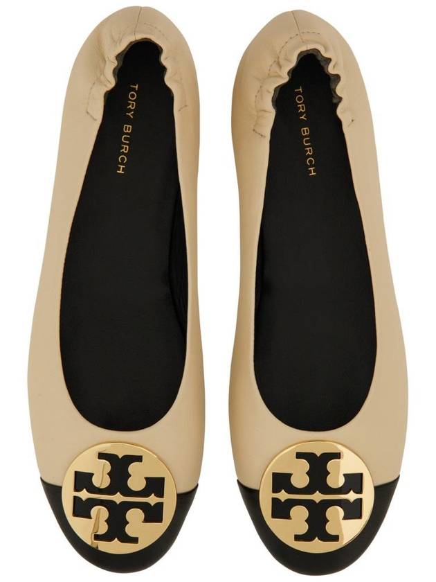 Claire Ballerina Flat Cream - TORY BURCH - BALAAN 7