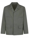 4 Pocket Overshirt Jacket Grey - LEMAIRE - BALAAN 2