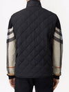 Diamond Quilted Thermoregulated Vest Black - BURBERRY - BALAAN.
