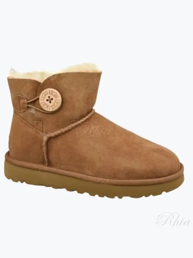 Mini Bailey Button II Winter Boots Chestnut - UGG - BALAAN 2