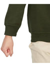 Men's Wappen Patch Cargo Pocket Sweatshirt Olive - STONE ISLAND - BALAAN 10