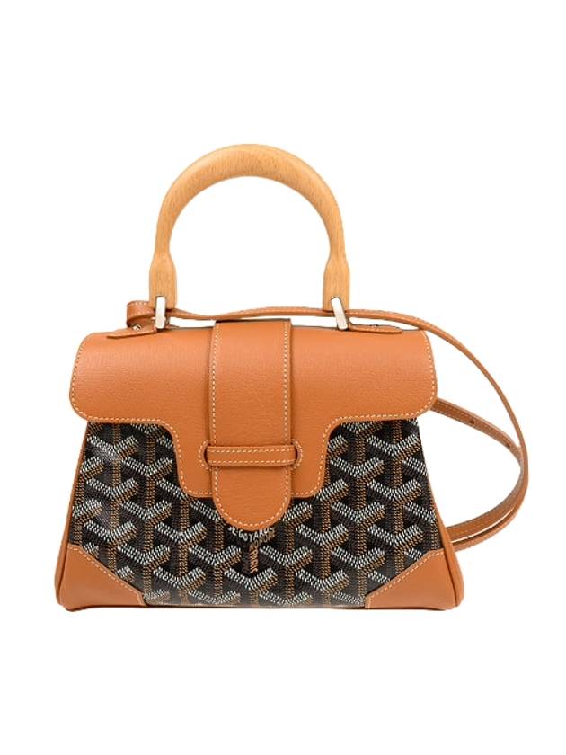 Soft Saigon Mini Bag Black Tan - GOYARD - BALAAN 1