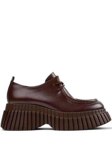 BCN Platform Leather Loafer Brown - CAMPER - BALAAN 1