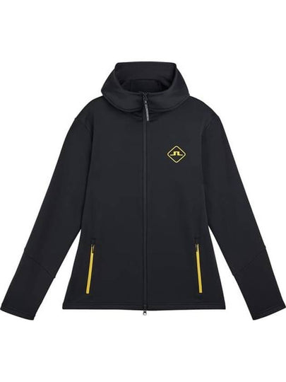 Aerial Hooded Zip-Up Jacket Black - J.LINDEBERG - BALAAN 2