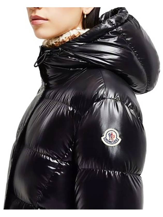 Bellevue Down Long Padding Black - MONCLER - BALAAN 6